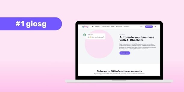 Ai chatbot Listicle giosg