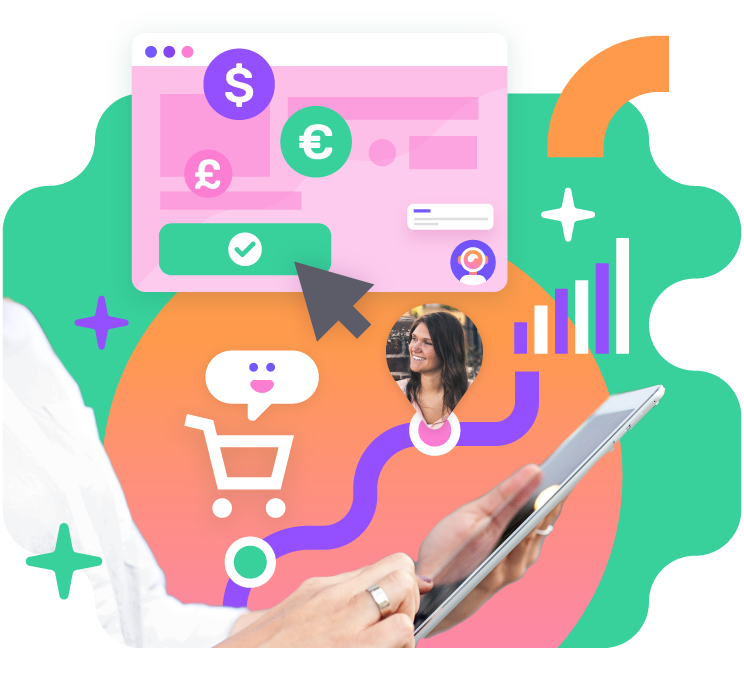 Sell more with giosg BASKET feature 