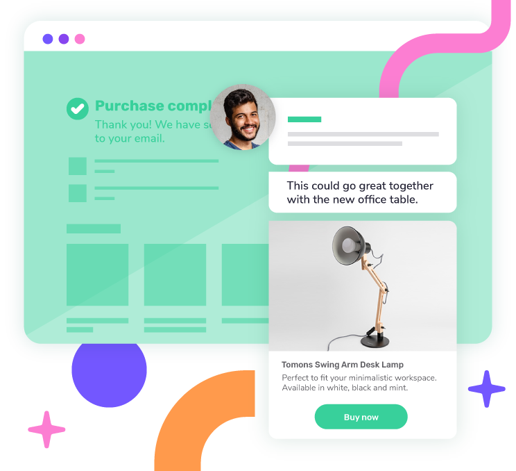 Increase average order value with giosg Basket tool