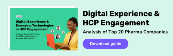 giosg Guide for Pharma Digital Experience & HCP Engagement