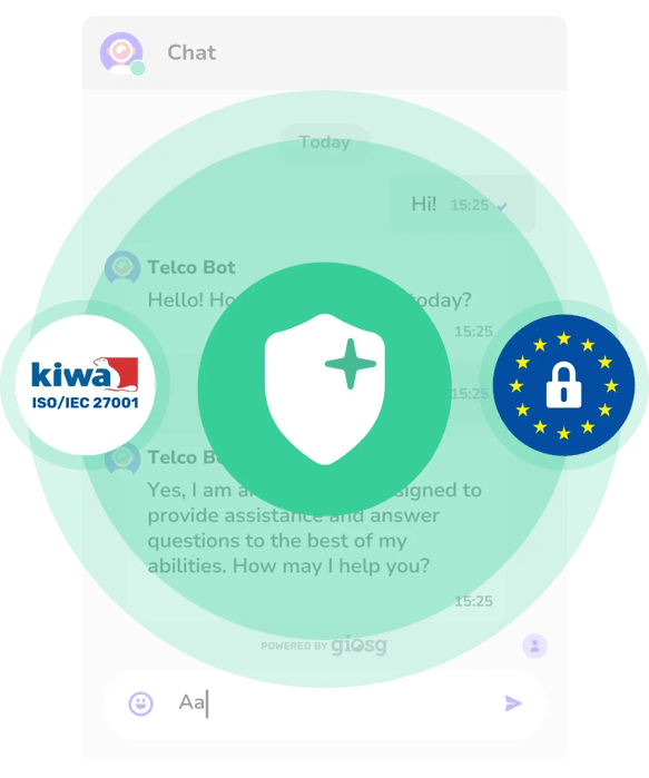 WEBSITE Visuals - AI Chatbot - Security